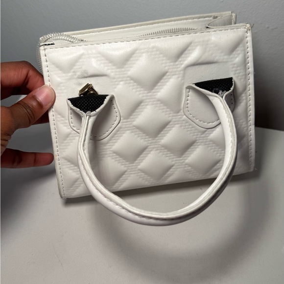 SHEIN White Textured Crossbody - Picture 2 of 6